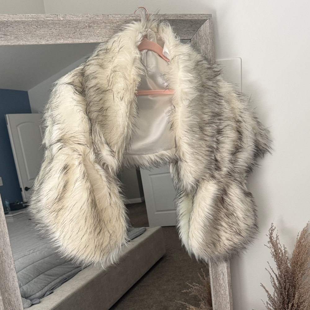 Faux Wedding Shawl